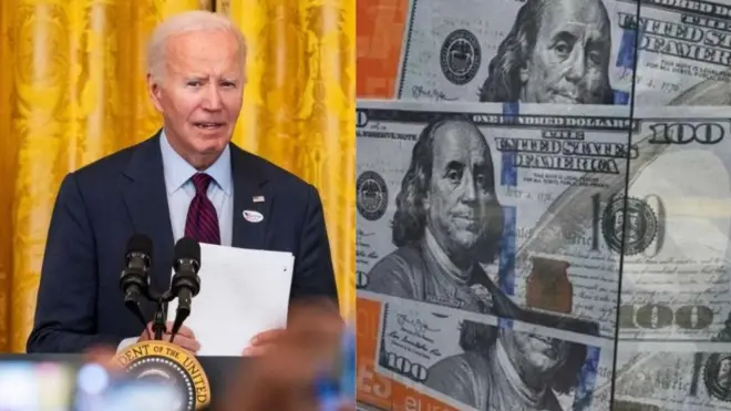 Joe Biden ati owo Dọla