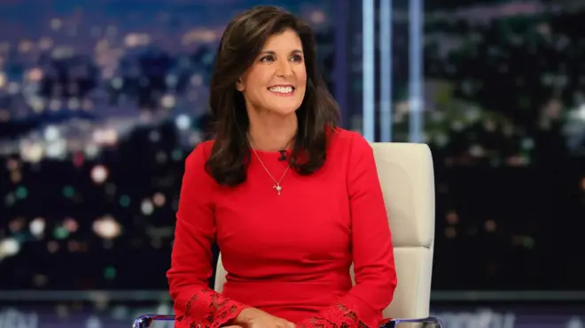 নিকি হ্যালি, প্রেসিডেন্ট পদে রিপাবলিকান মনোনয়ন প্রত্যাশী।