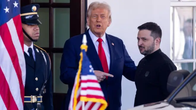 Трамп и Зеленский