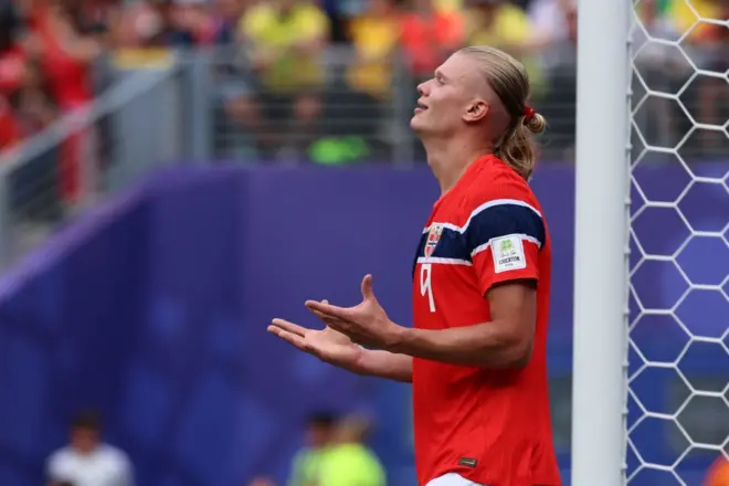 Erik Haaland, Brezilya'ya attığı iki golle Dünya Kupası'nda gol sayısını yediye çıkardı