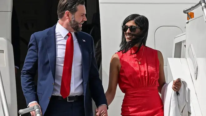 Джей ди Вэнс и Уша Вэнс