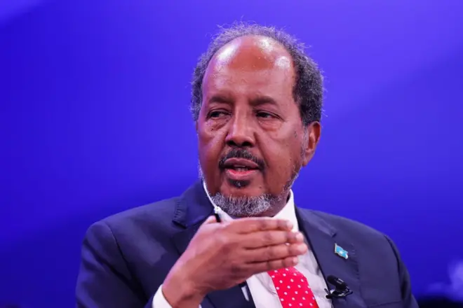 Xasan Sheekh Maxamuud, Madaxweynaha Soomaaliya 