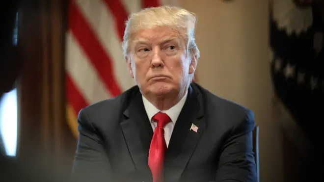 US President Donald Trump