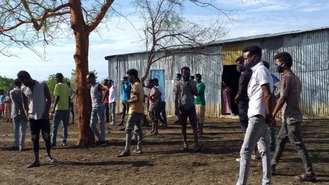 ኣብ ዞባ ምዕራብ ትግራይ ዝርከብ መወሸቢ ማእኸል ማይካድራ