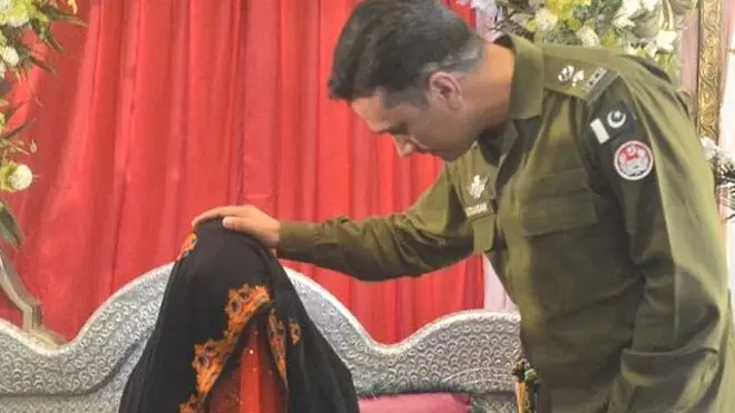 تہمینہ لطیف کی رخصتی کے موقع پر ڈسٹرکٹ پولیس آفیسر بہاولپور