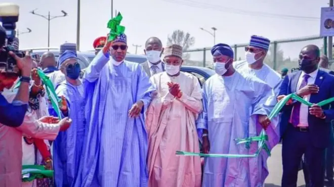 President Buhari in Kaduna