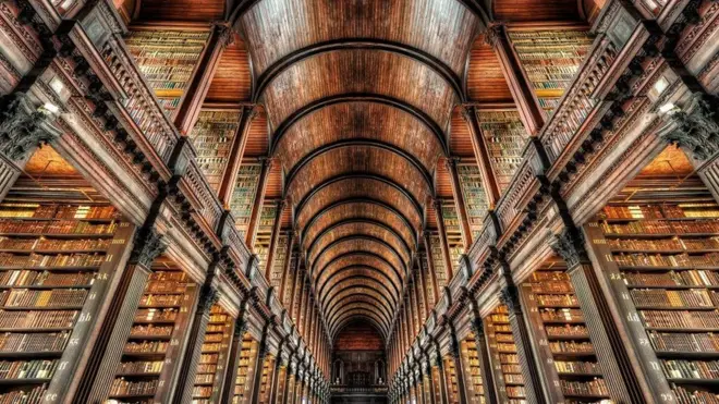 Trinity College en Dublín, Irlanda