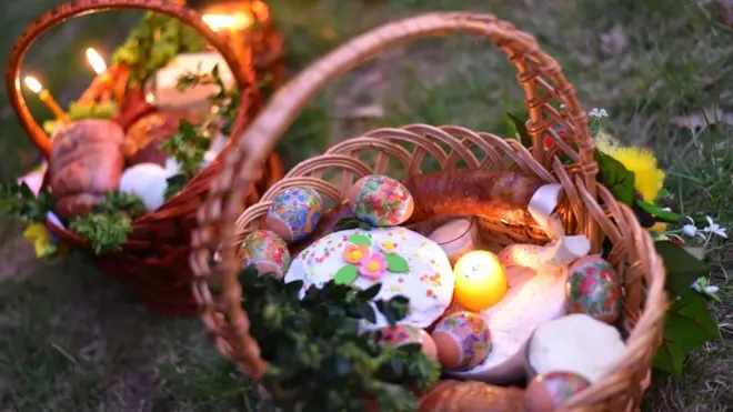 кошик, паска