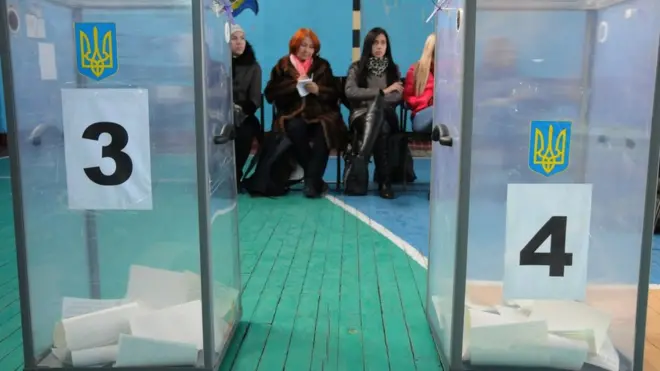 Виборча дільниця. Архівне фото