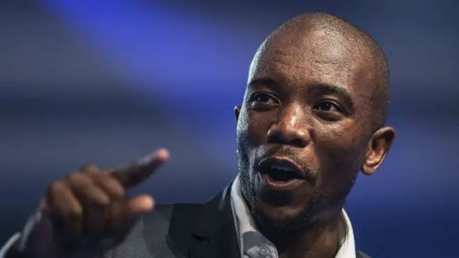 Msumi Maimane est le leader de l'Alliance démocratique, le principal parti de l'opposition sud-africaine.