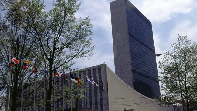 Здание ООН в Нью-Йорке