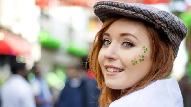 Молодая ирландка