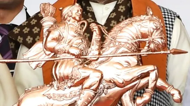 राजा सुहेलदेव की मूर्ति