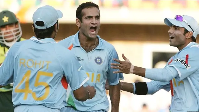 पाकिस्तान के खिलाफ विकेट लेने के बाद उत्साहित इरफान पठान