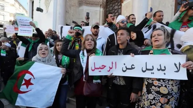 مظاهرات الجزائر