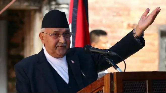 प्रधानमन्त्री केपी शर्मा ओली