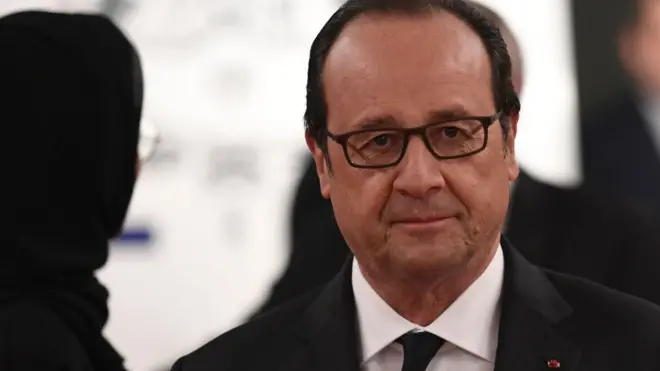 فرانسوا اولاند رئیس جمهوری فرانسه