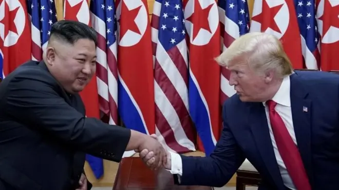 Kim ve Trump, Haziran 2019'da bir araya gelmişti
