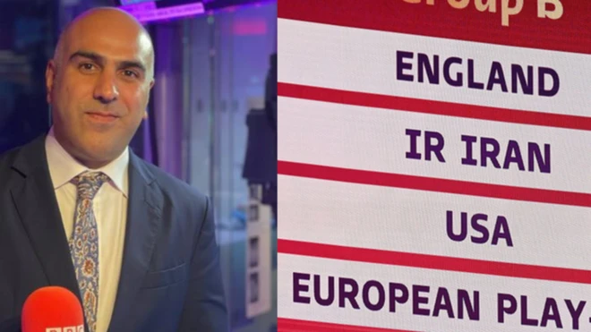 BBC Persian's Pooria Jafereh correctly guessed the Group B teams in the 2022 FIFA World Cup preliminary phase
