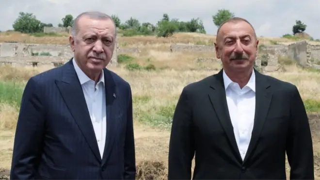 Озарбайжон ва Туркия президентлари