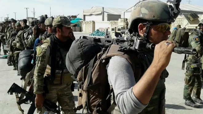 والی فاریاب دیروز اعلام کرده بود که نیروهای کماندو به مرکز بلچراغ اعزام شده‌اند.