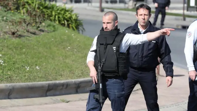 Полиция на месте происшествия