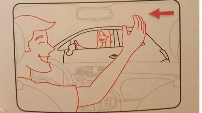 "Siempre es importante ceder el paso ahí donde corresponda, aunque se puede hacer una concesión especial si la otra conductora está realmente buena", se lee en el documento.