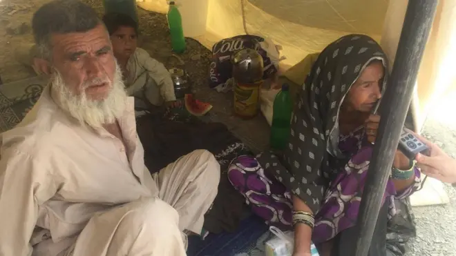 دا خلک وايي، چې پاکستان په زور له سیمې وشړل.