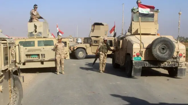 قوات الجيش العراقي في راوة