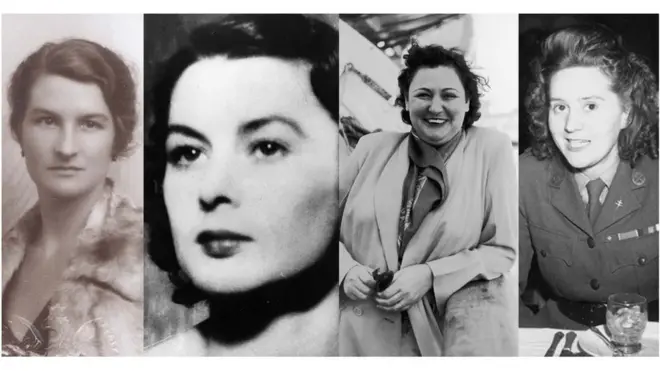 Вирджигия Холл, Виолетта Шабо, Нэнси Уэйк, Одетта Хэллоус