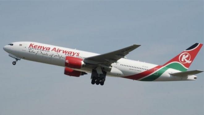 Літак Kenya Airways