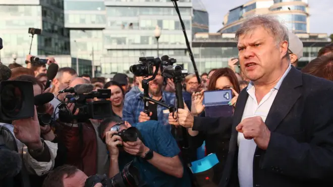 Сергея Митрохина называют представителем "системной оппозиции"