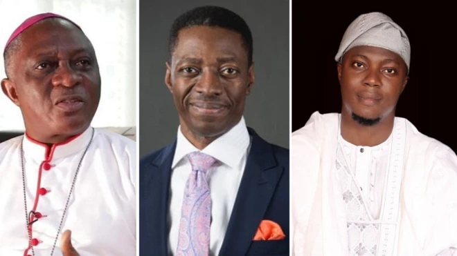 Bishop Adewale Martins, Pastor Sam Adeyemi and Hakeem Yusuf