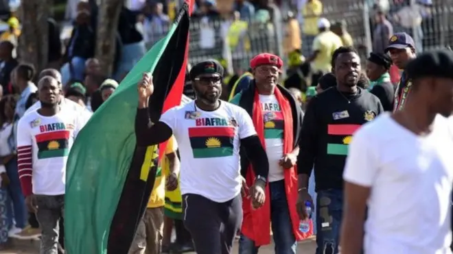 Ndị na-agba mbọ maka nnwereonwe Biafra