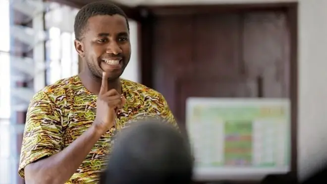 Komi Eric Agbokou, chocolatier, fondateur de la marque de chocolat Chocotogo