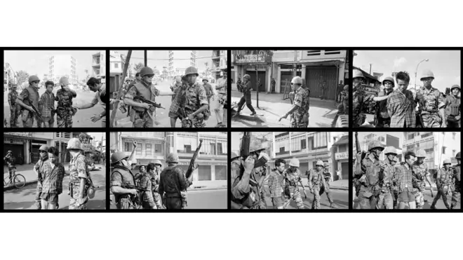 Rangkaian foto-foto Eddie Adams menjelang eksekusi Nguyen Van Lem.