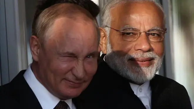 પુતિન અને મોદી