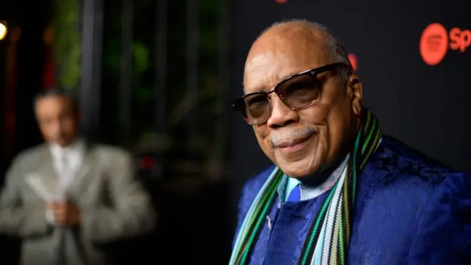 Quincy Jones es considerado uno de los grandes productores musicales de la historia.