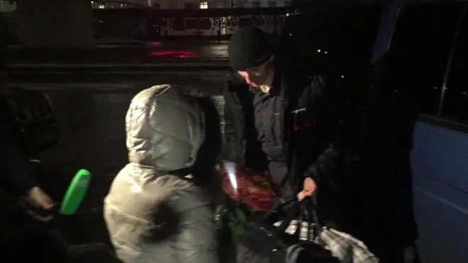 Евгения Чудновец и ее муж