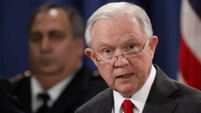 ABD Adalet Bakanı Jeff Sessions