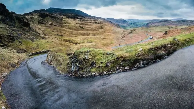 ہارڈ ناٹ پاس کو کو برطانیہ کی 'سب سے زیادہ خوفناک سڑکوں' میں شمار کیا جاتا ہے۔