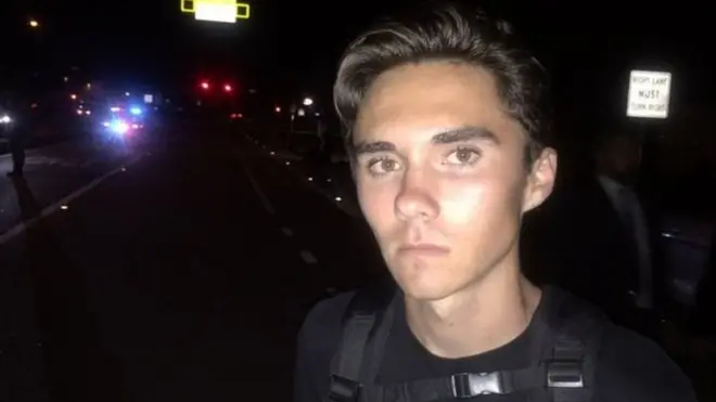 Журналіст-початківець Девід Хогг був у школі, коли там почалася стрілянина