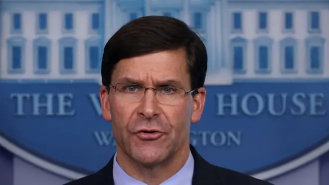 अमरीकी रक्षा मंत्री मार्क एस्पर