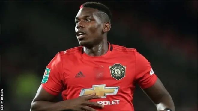 Kiungo wa Manchester United Paul Pogba