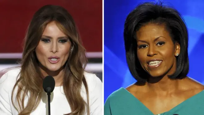 Жены политиков неожиданно могут повторять друг друга