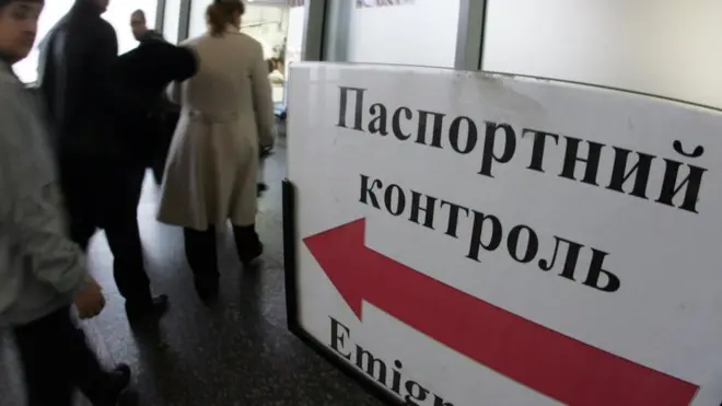 Паспортний контроль в аеропорту