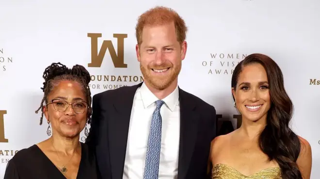 Prince Harry Meghan and her mama