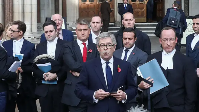 د بریتانیا حکومت د محکمه کې له اروپايي ټولنې د وتلو قضیه وبایلله.