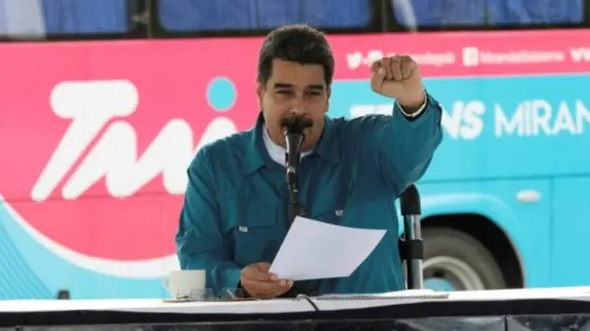 President Nicolas Maduro say na Africa actually win di world cup