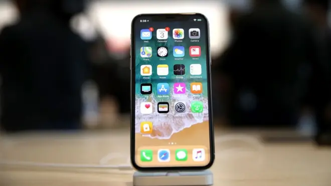 Sample of iPhone X